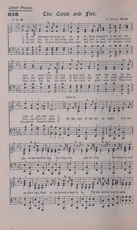 Celestial Songs: a collection of 900 choice hymns and choruses, selected for all kinds of Christian Getherings, Evangelistic Word, Solo Singers, Choirs, and the Home Circle page 750