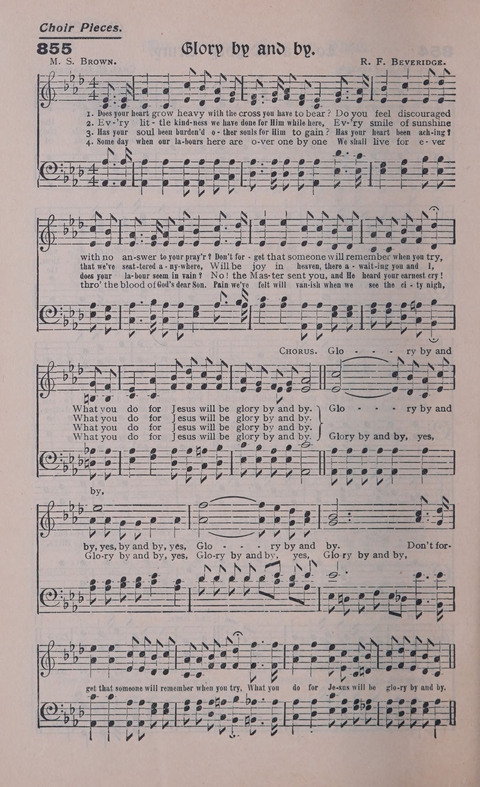 Celestial Songs: a collection of 900 choice hymns and choruses, selected for all kinds of Christian Getherings, Evangelistic Word, Solo Singers, Choirs, and the Home Circle page 774