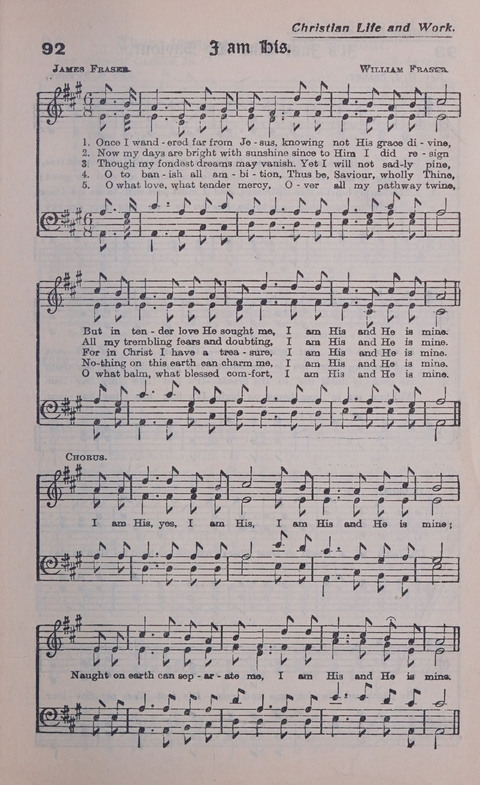 Celestial Songs: a collection of 900 choice hymns and choruses, selected for all kinds of Christian Getherings, Evangelistic Word, Solo Singers, Choirs, and the Home Circle page 81