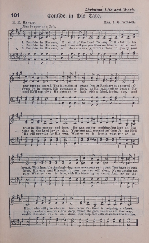 Celestial Songs: a collection of 900 choice hymns and choruses, selected for all kinds of Christian Getherings, Evangelistic Word, Solo Singers, Choirs, and the Home Circle page 87