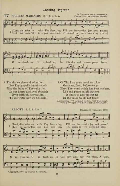 Christian Song page 39