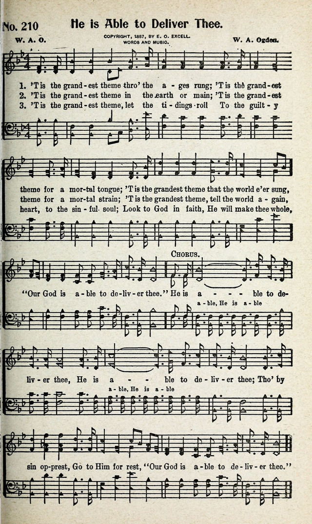 Calvary Songs: A Choice Collection of Gospel Songs, both Old and New page 220