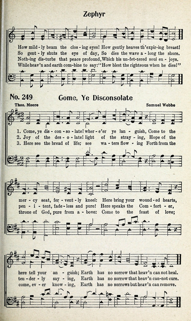 Calvary Songs: A Choice Collection of Gospel Songs, both Old and New page 248