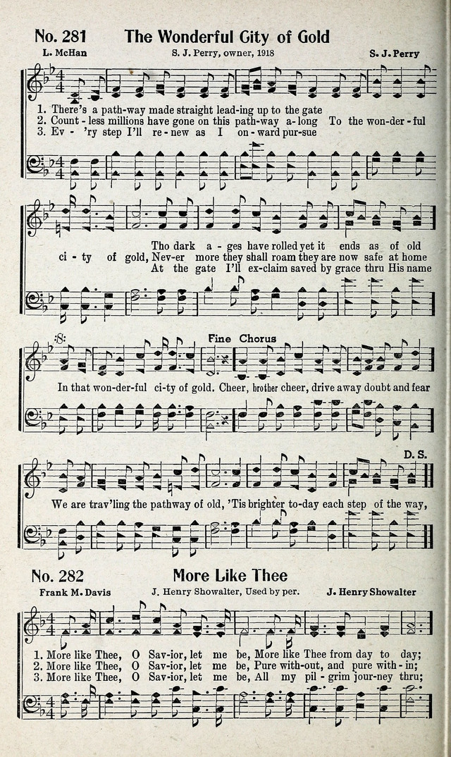 Calvary Songs: A Choice Collection of Gospel Songs, both Old and New page 269
