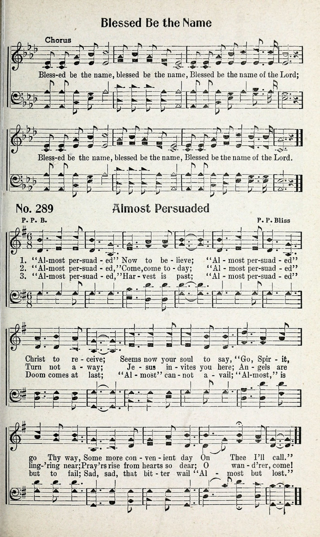 Calvary Songs: A Choice Collection of Gospel Songs, both Old and New page 274