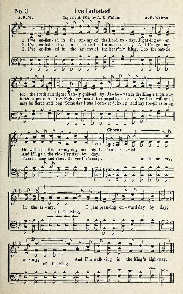 Calvary Songs: A Choice Collection of Gospel Songs, both Old and New page 6