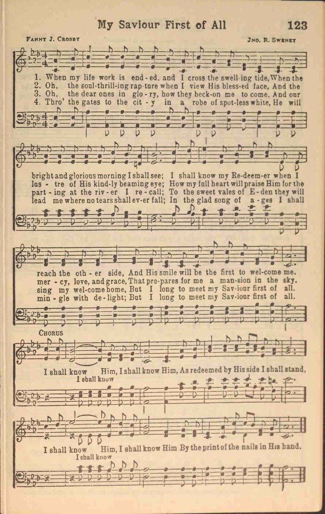 Crusade Songs page 106