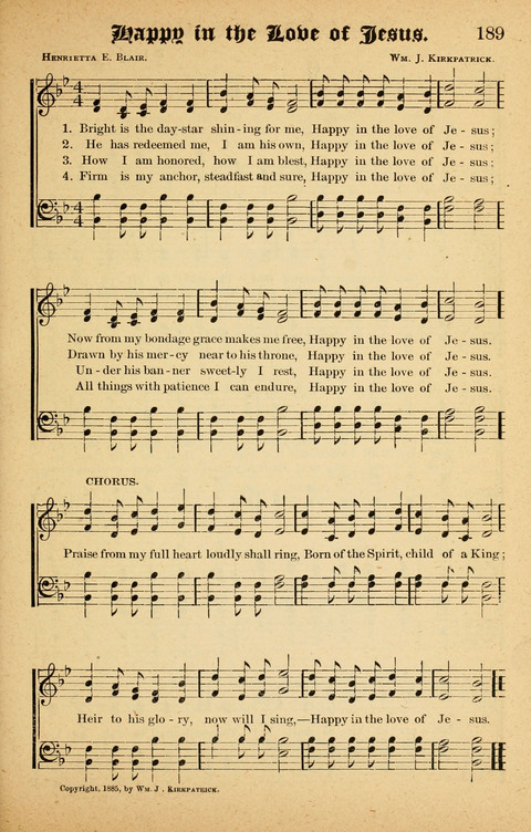 Cheerful Songs page 189
