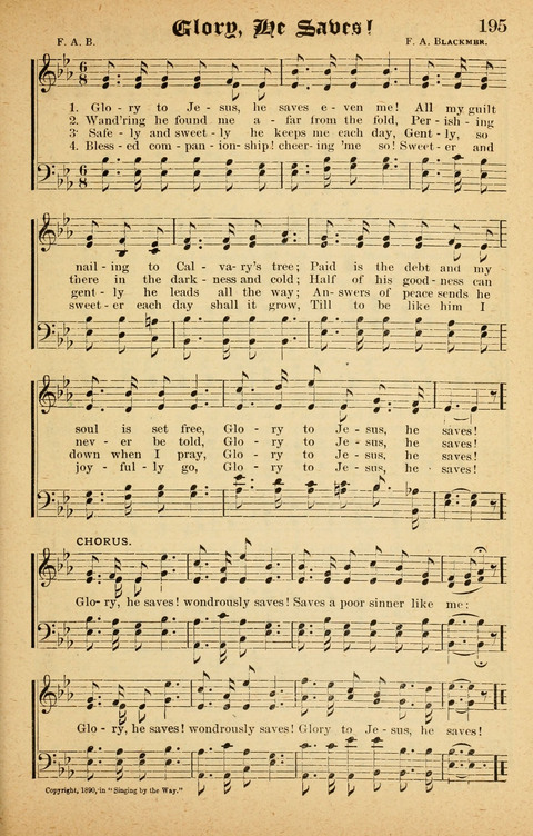 Cheerful Songs page 195