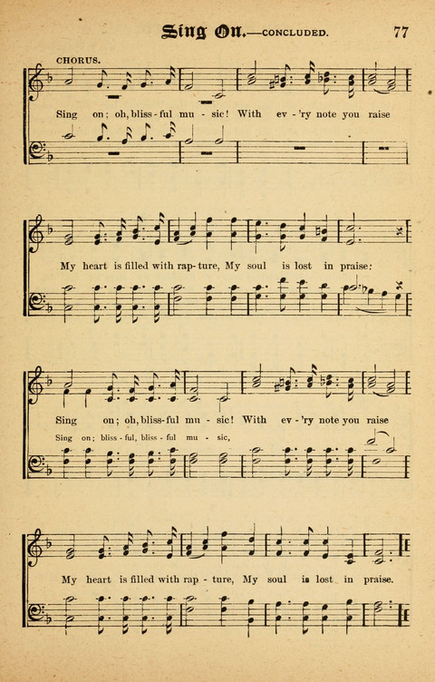 Cheerful Songs page 77