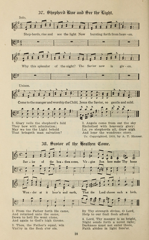 The Christmas Song Book: containing Forty of the Best christmas Songs page 26