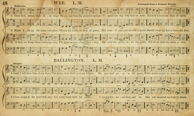 Carmina Sacra: or, Boston Collection of Church Music: comprising the most popular psalm and hymn tunes in eternal use together with a great variety of new tunes, chants, sentences, motetts... page 12