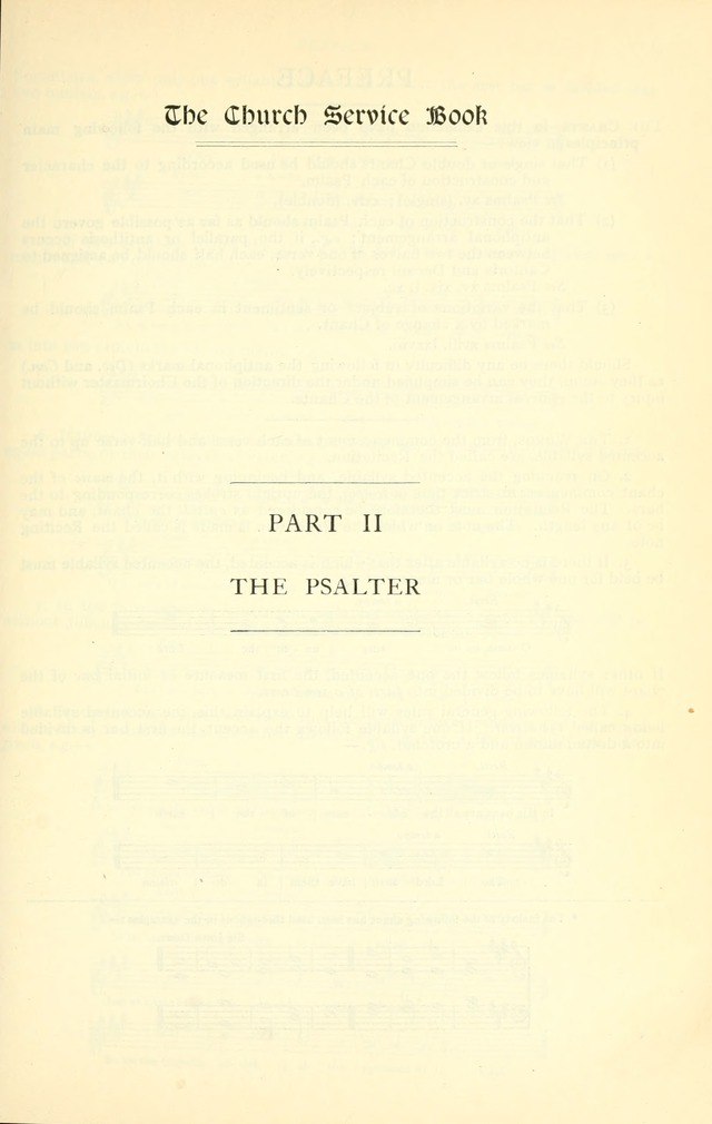The Church Service Book: containing the words and music for the choral service, the morning and evening canticles, the holy communion, the Psalter, a selection of hymns from the hymnal with music page 132