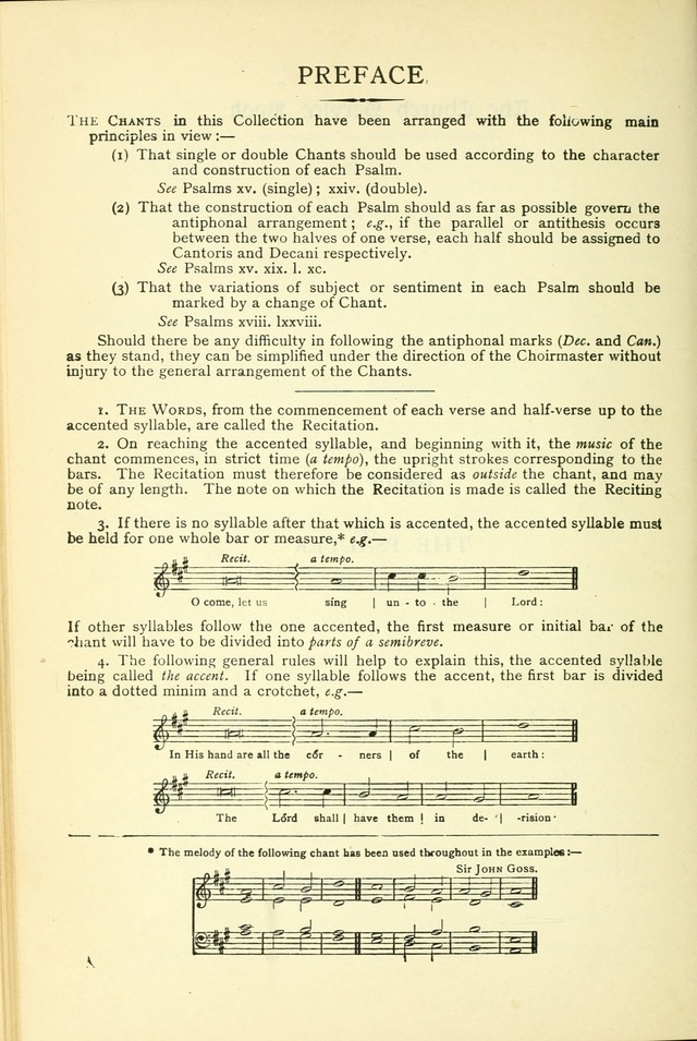 The Church Service Book: containing the words and music for the choral service, the morning and evening canticles, the holy communion, the Psalter, a selection of hymns from the hymnal with music page 133