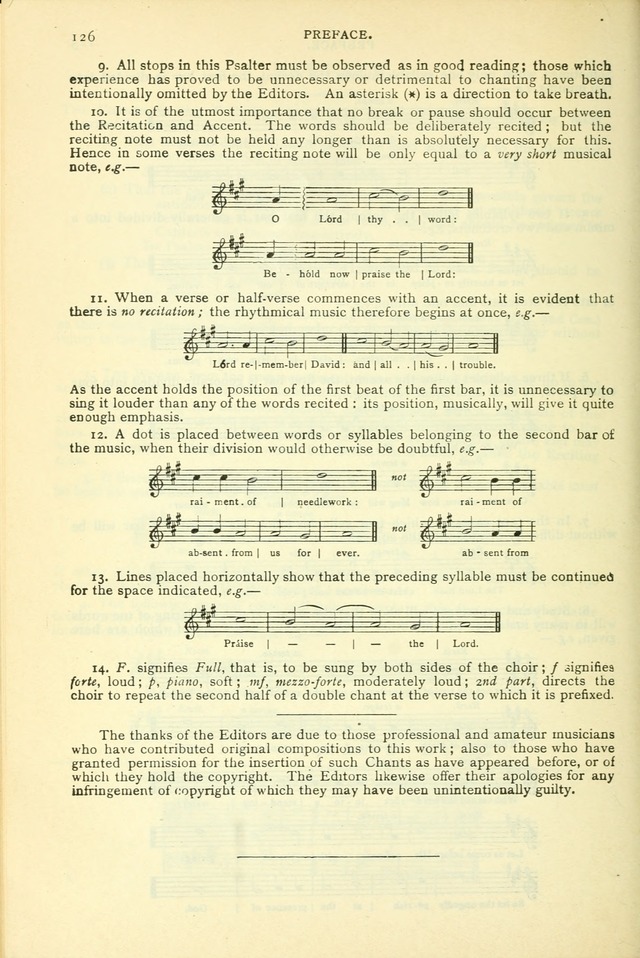 The Church Service Book: containing the words and music for the choral service, the morning and evening canticles, the holy communion, the Psalter, a selection of hymns from the hymnal with music page 135