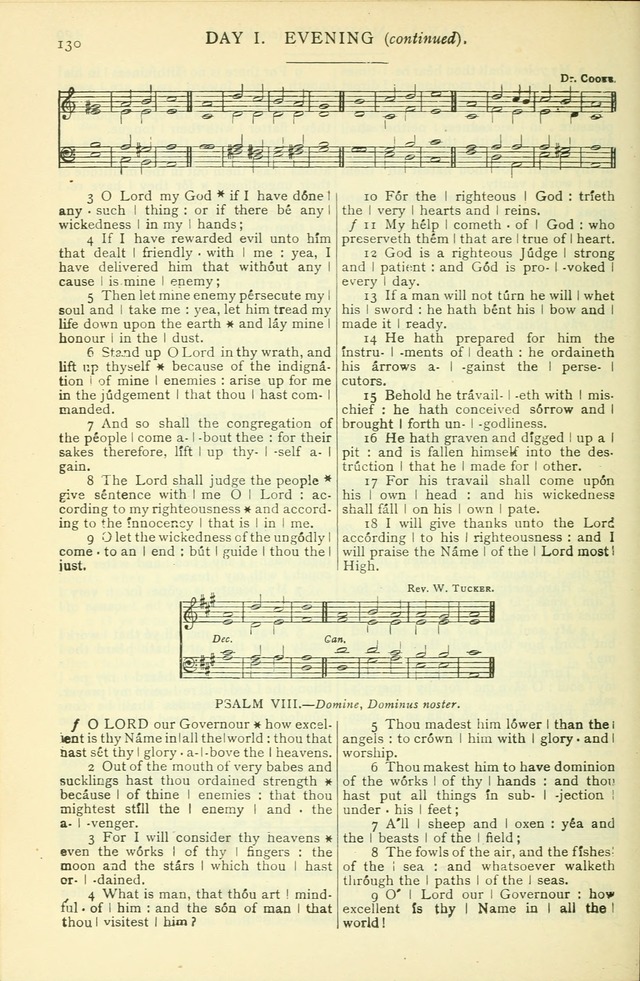 The Church Service Book: containing the words and music for the choral service, the morning and evening canticles, the holy communion, the Psalter, a selection of hymns from the hymnal with music page 139