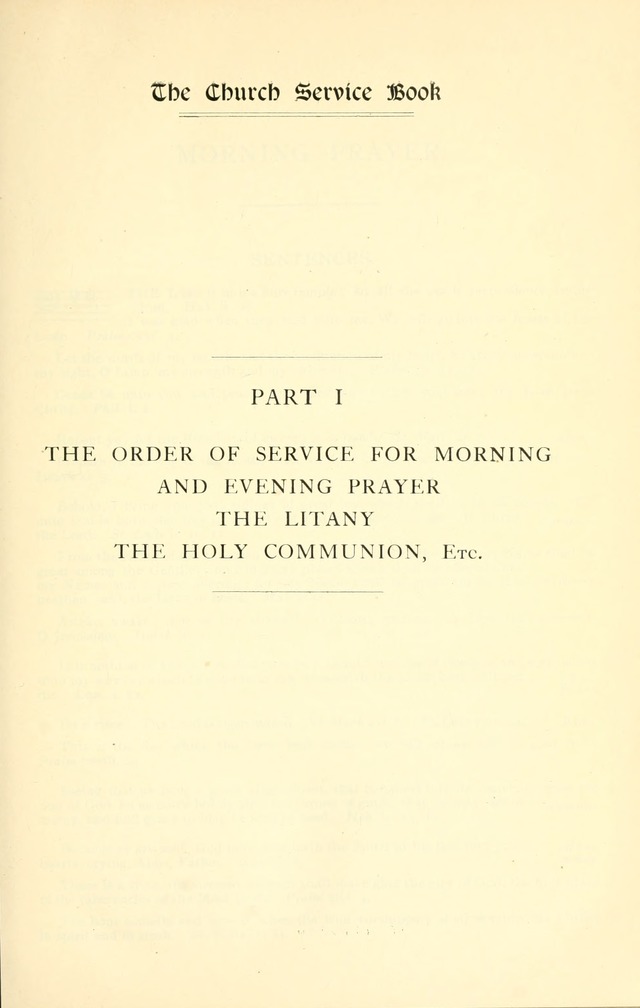 The Church Service Book: containing the words and music for the choral service, the morning and evening canticles, the holy communion, the Psalter, a selection of hymns from the hymnal with music page 14