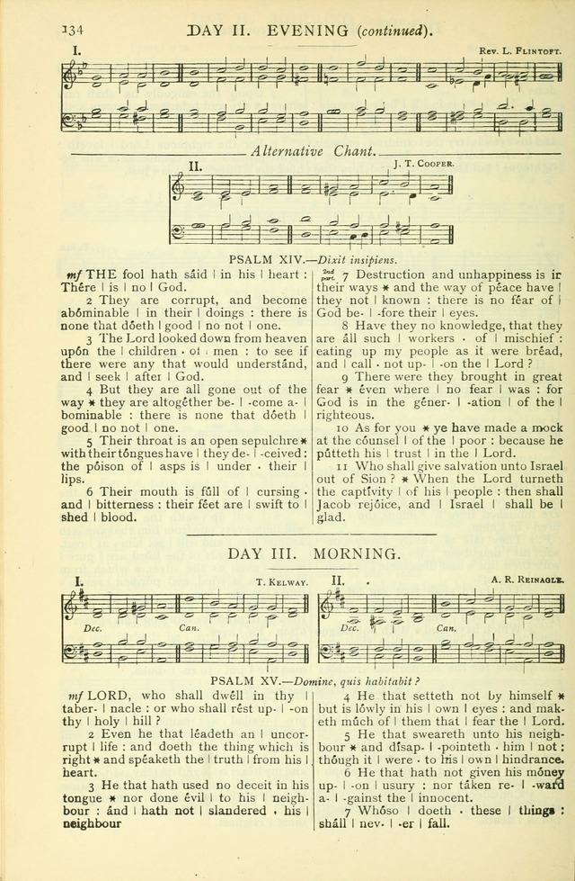 The Church Service Book: containing the words and music for the choral service, the morning and evening canticles, the holy communion, the Psalter, a selection of hymns from the hymnal with music page 143