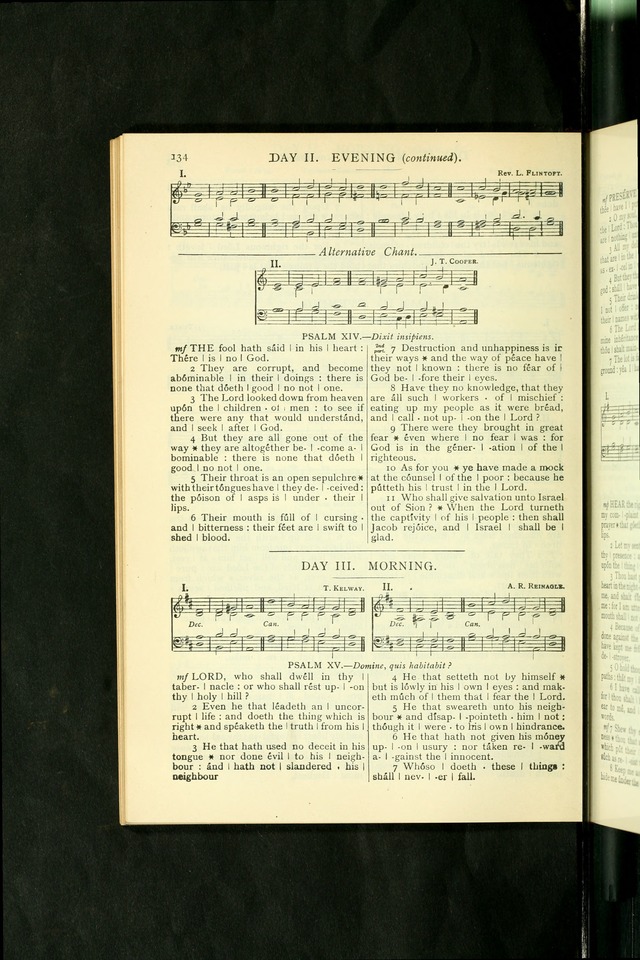 The Church Service Book: containing the words and music for the choral service, the morning and evening canticles, the holy communion, the Psalter, a selection of hymns from the hymnal with music page 145