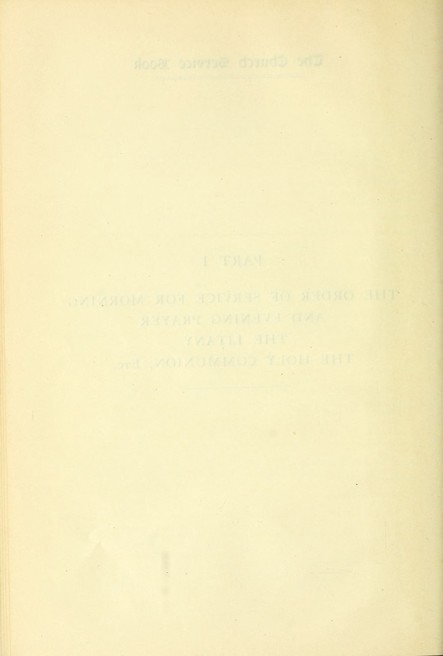 The Church Service Book: containing the words and music for the choral service, the morning and evening canticles, the holy communion, the Psalter, a selection of hymns from the hymnal with music page 15