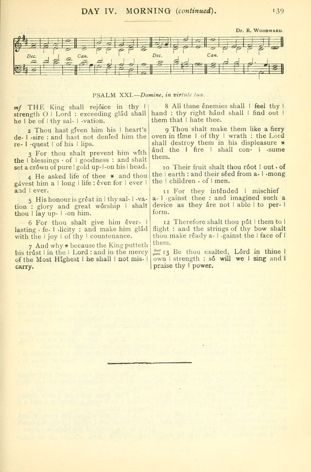 The Church Service Book: containing the words and music for the choral service, the morning and evening canticles, the holy communion, the Psalter, a selection of hymns from the hymnal with music page 150