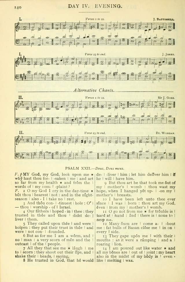 The Church Service Book: containing the words and music for the choral service, the morning and evening canticles, the holy communion, the Psalter, a selection of hymns from the hymnal with music page 151