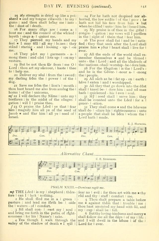 The Church Service Book: containing the words and music for the choral service, the morning and evening canticles, the holy communion, the Psalter, a selection of hymns from the hymnal with music page 152