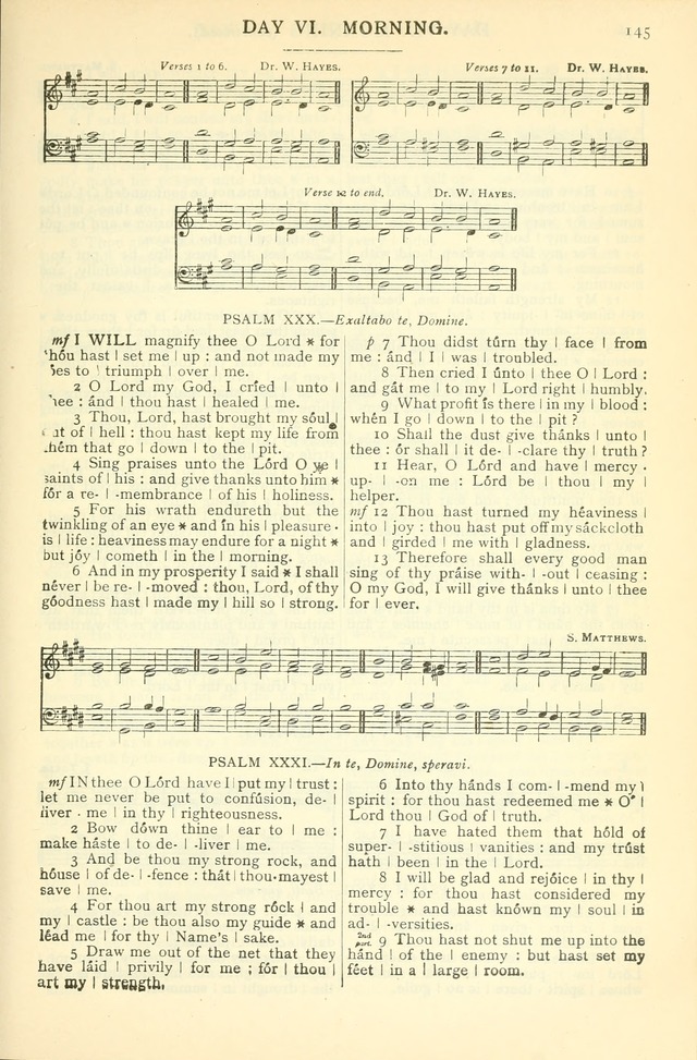 The Church Service Book: containing the words and music for the choral service, the morning and evening canticles, the holy communion, the Psalter, a selection of hymns from the hymnal with music page 156