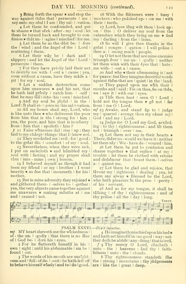 The Church Service Book: containing the words and music for the choral service, the morning and evening canticles, the holy communion, the Psalter, a selection of hymns from the hymnal with music page 160