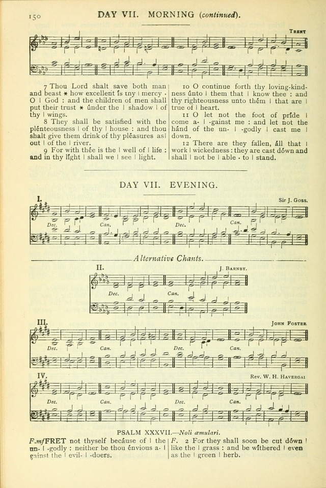 The Church Service Book: containing the words and music for the choral service, the morning and evening canticles, the holy communion, the Psalter, a selection of hymns from the hymnal with music page 161