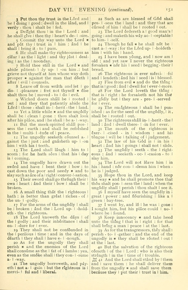 The Church Service Book: containing the words and music for the choral service, the morning and evening canticles, the holy communion, the Psalter, a selection of hymns from the hymnal with music page 162