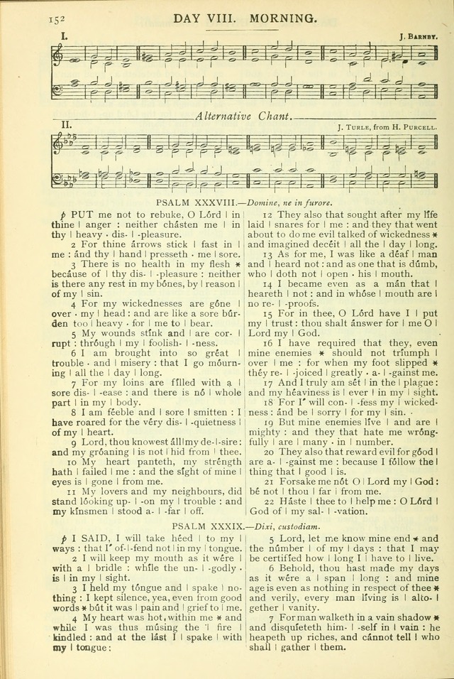 The Church Service Book: containing the words and music for the choral service, the morning and evening canticles, the holy communion, the Psalter, a selection of hymns from the hymnal with music page 163