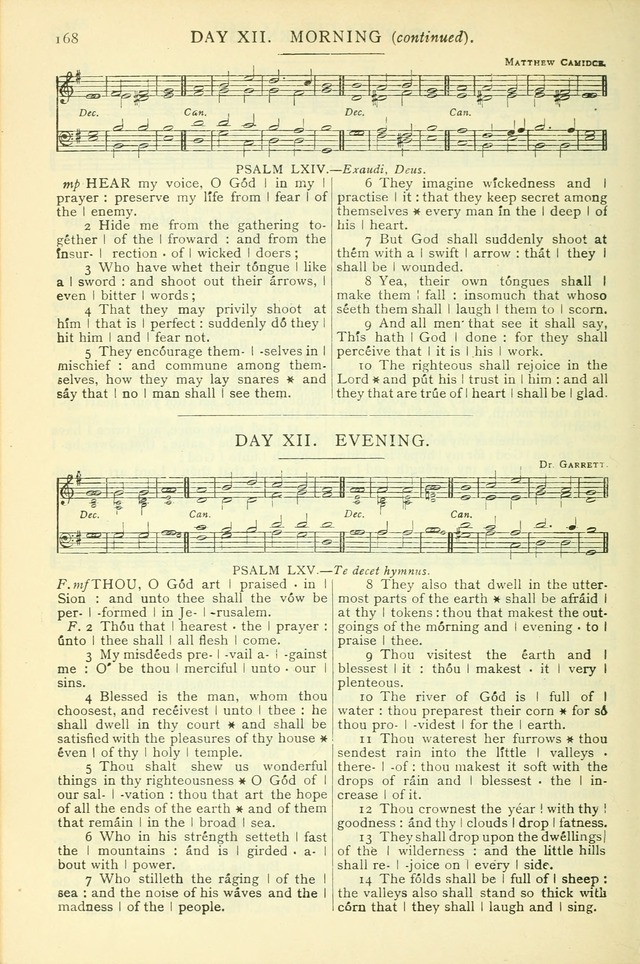 The Church Service Book: containing the words and music for the choral service, the morning and evening canticles, the holy communion, the Psalter, a selection of hymns from the hymnal with music page 179