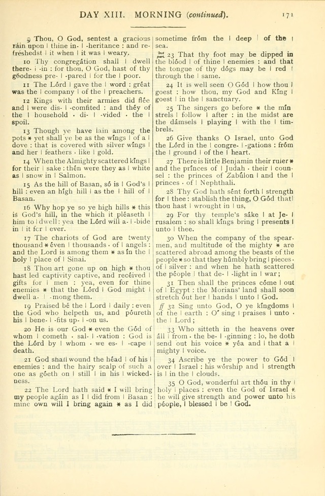 The Church Service Book: containing the words and music for the choral service, the morning and evening canticles, the holy communion, the Psalter, a selection of hymns from the hymnal with music page 182