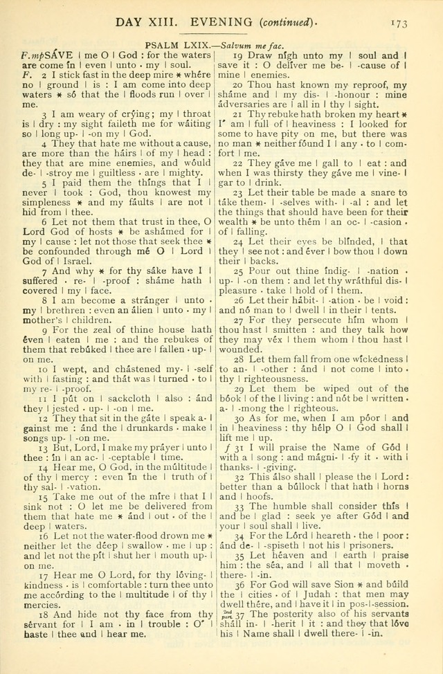 The Church Service Book: containing the words and music for the choral service, the morning and evening canticles, the holy communion, the Psalter, a selection of hymns from the hymnal with music page 184