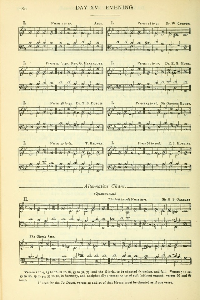 The Church Service Book: containing the words and music for the choral service, the morning and evening canticles, the holy communion, the Psalter, a selection of hymns from the hymnal with music page 191
