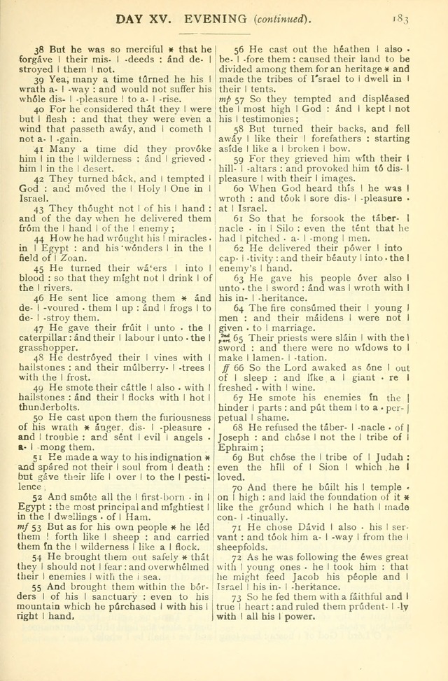 The Church Service Book: containing the words and music for the choral service, the morning and evening canticles, the holy communion, the Psalter, a selection of hymns from the hymnal with music page 194
