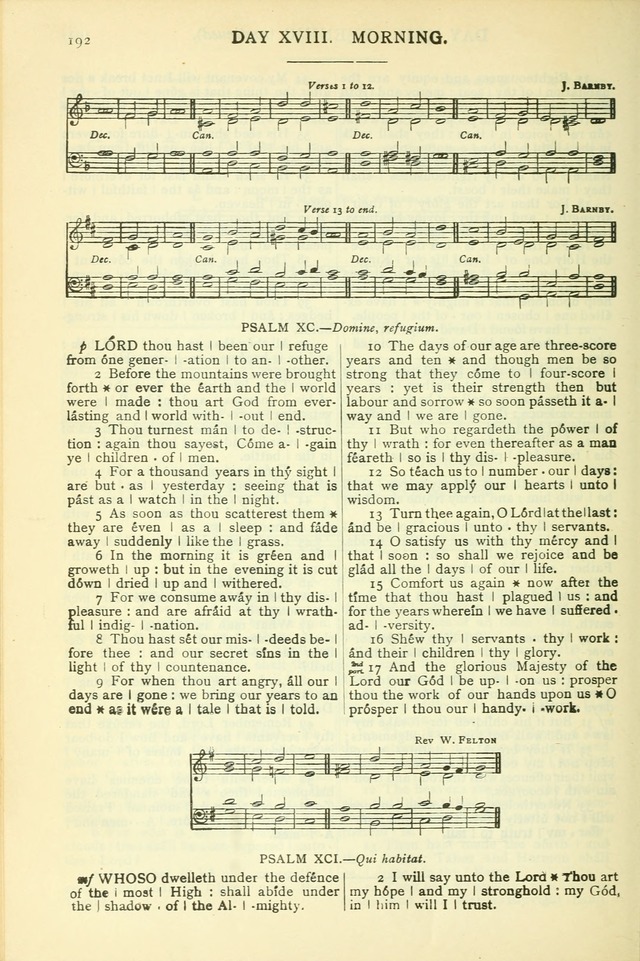 The Church Service Book: containing the words and music for the choral service, the morning and evening canticles, the holy communion, the Psalter, a selection of hymns from the hymnal with music page 203