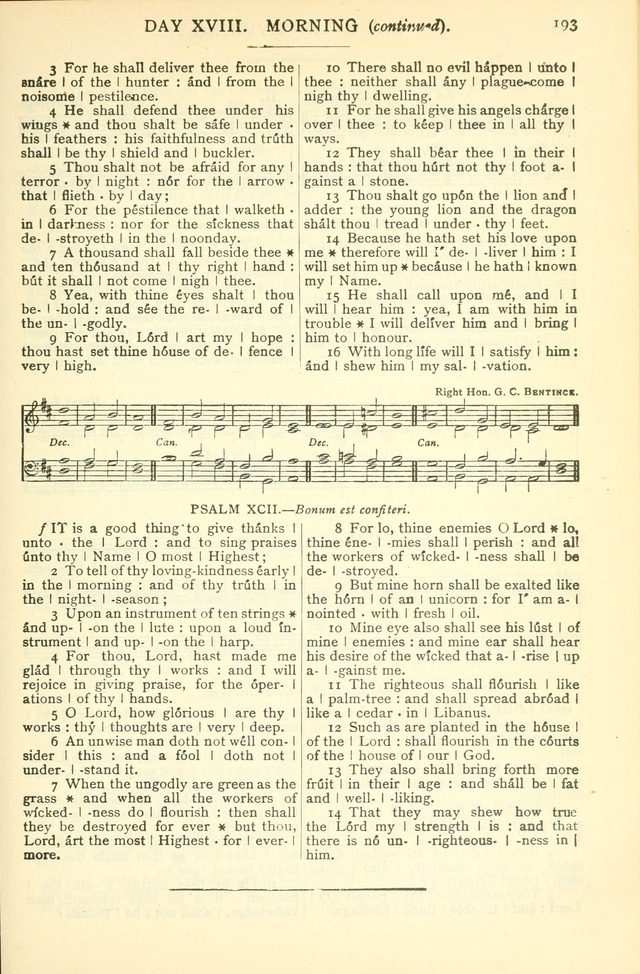 The Church Service Book: containing the words and music for the choral service, the morning and evening canticles, the holy communion, the Psalter, a selection of hymns from the hymnal with music page 204