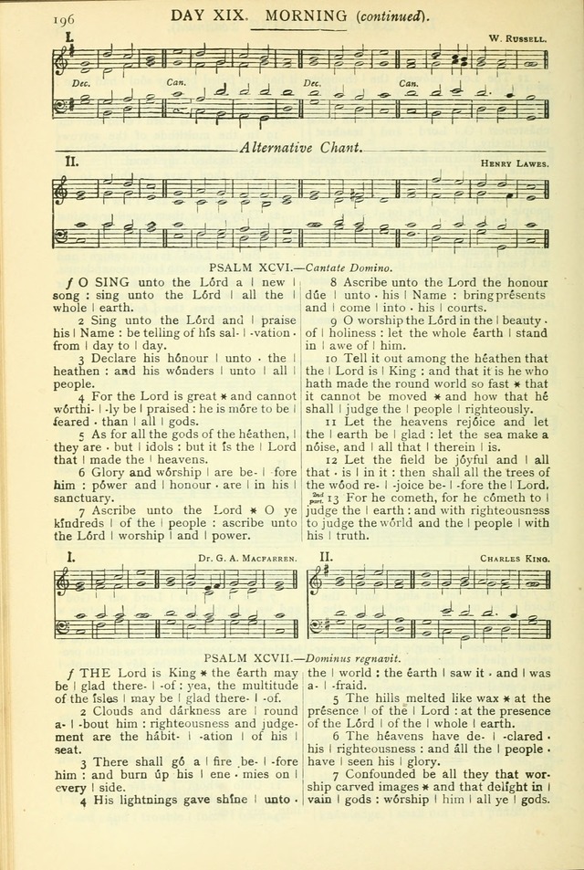 The Church Service Book: containing the words and music for the choral service, the morning and evening canticles, the holy communion, the Psalter, a selection of hymns from the hymnal with music page 207