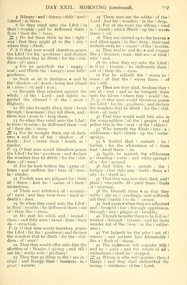 The Church Service Book: containing the words and music for the choral service, the morning and evening canticles, the holy communion, the Psalter, a selection of hymns from the hymnal with music page 218