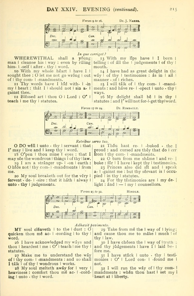 The Church Service Book: containing the words and music for the choral service, the morning and evening canticles, the holy communion, the Psalter, a selection of hymns from the hymnal with music page 226