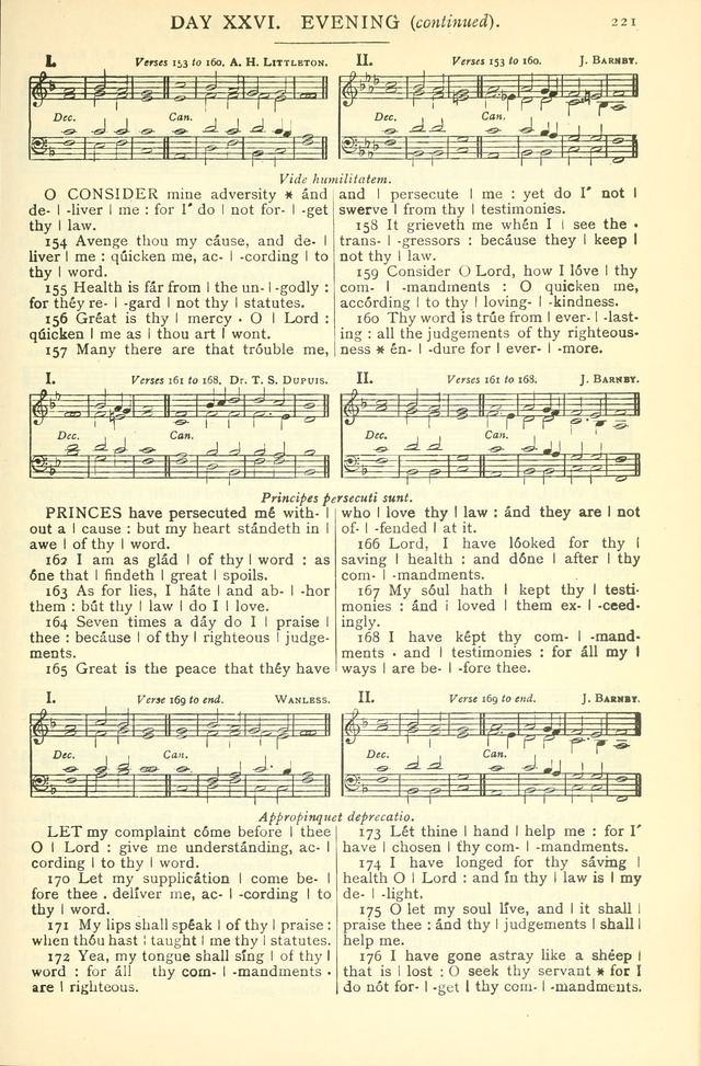 The Church Service Book: containing the words and music for the choral service, the morning and evening canticles, the holy communion, the Psalter, a selection of hymns from the hymnal with music page 232