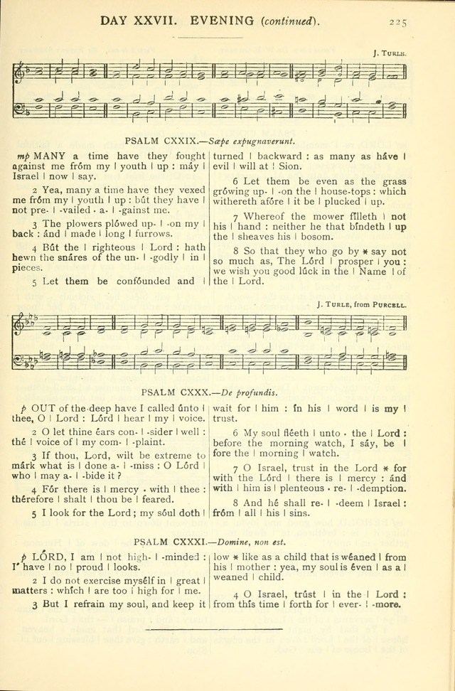 The Church Service Book: containing the words and music for the choral service, the morning and evening canticles, the holy communion, the Psalter, a selection of hymns from the hymnal with music page 238