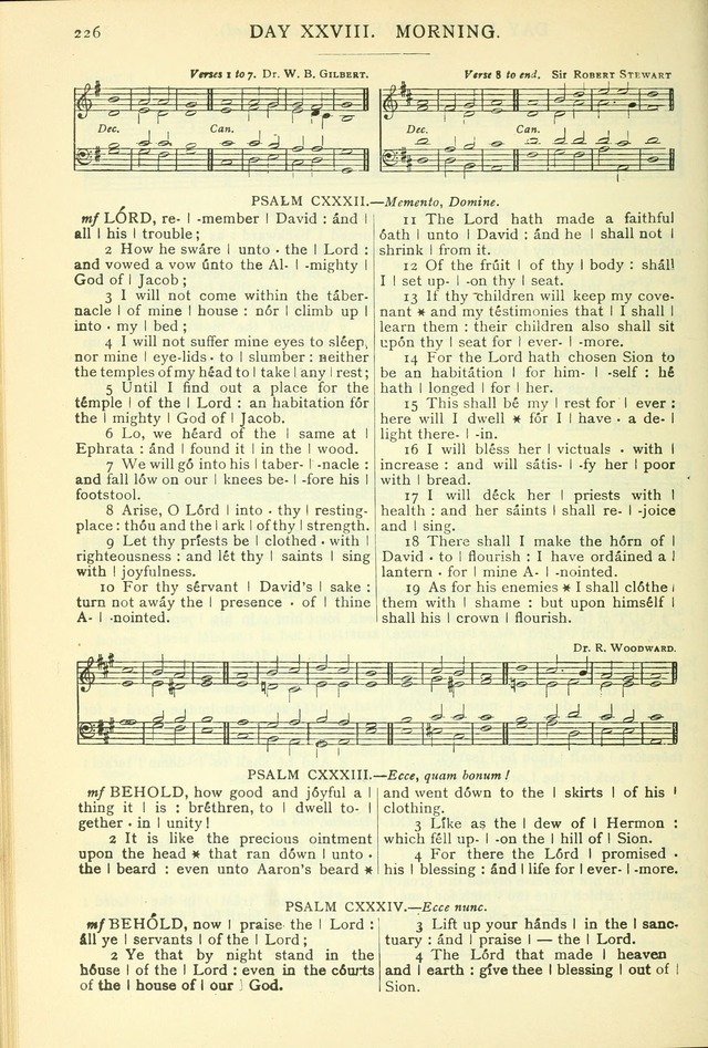 The Church Service Book: containing the words and music for the choral service, the morning and evening canticles, the holy communion, the Psalter, a selection of hymns from the hymnal with music page 239