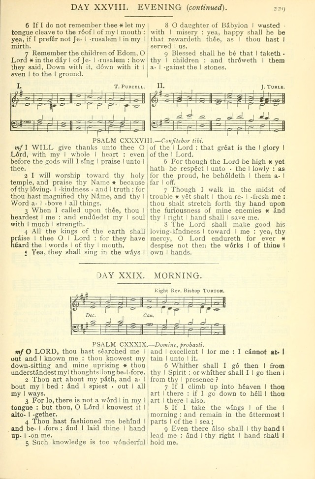 The Church Service Book: containing the words and music for the choral service, the morning and evening canticles, the holy communion, the Psalter, a selection of hymns from the hymnal with music page 242