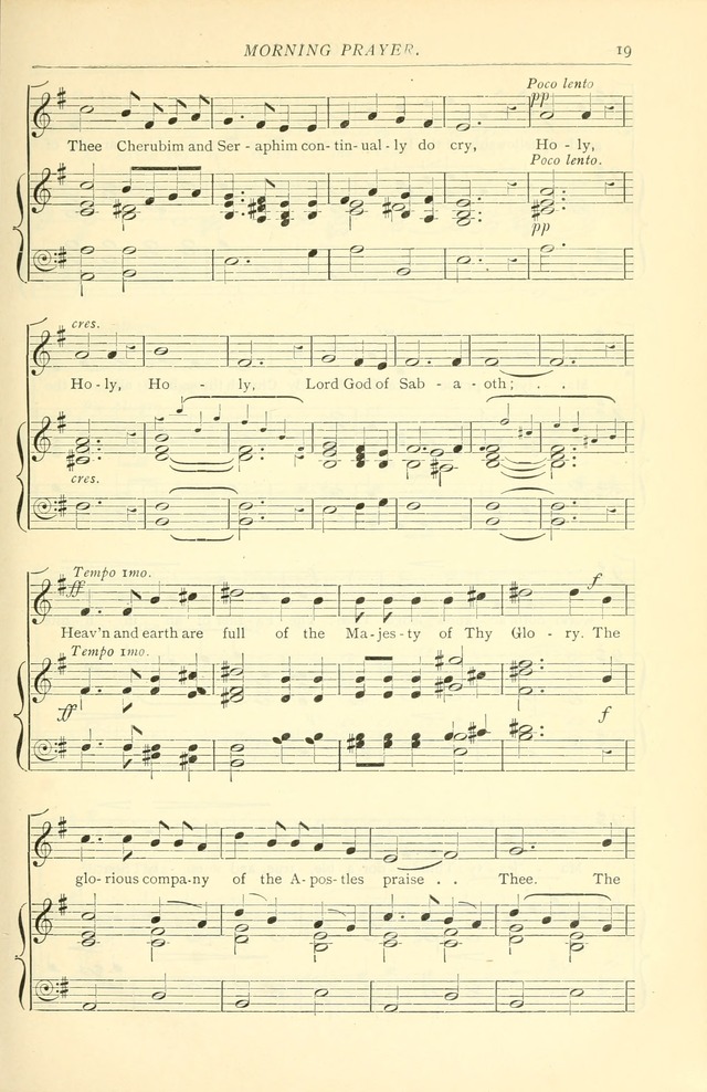 The Church Service Book: containing the words and music for the choral service, the morning and evening canticles, the holy communion, the Psalter, a selection of hymns from the hymnal with music page 26