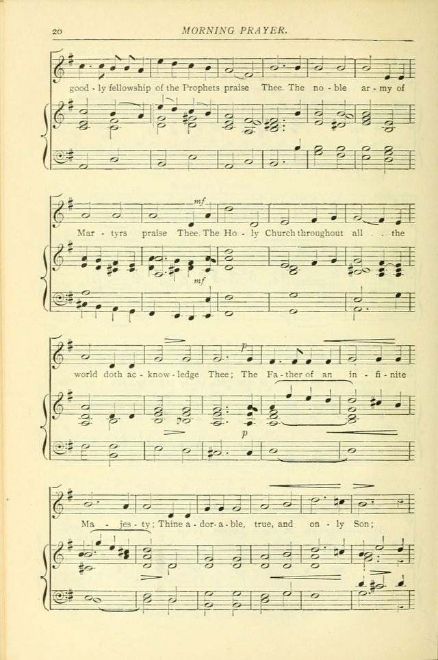 The Church Service Book: containing the words and music for the choral service, the morning and evening canticles, the holy communion, the Psalter, a selection of hymns from the hymnal with music page 27