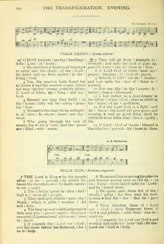 The Church Service Book: containing the words and music for the choral service, the morning and evening canticles, the holy communion, the Psalter, a selection of hymns from the hymnal with music page 303