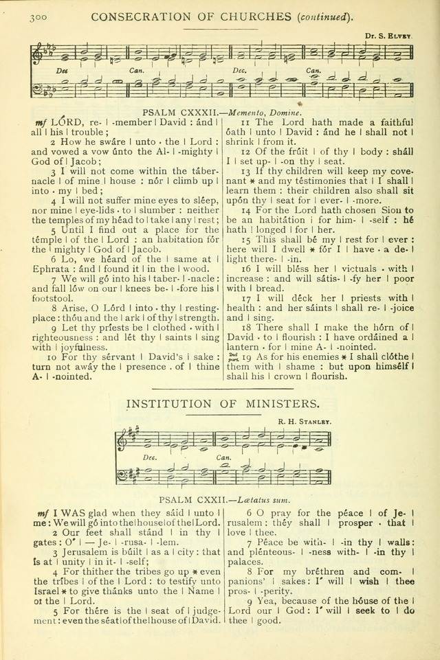 The Church Service Book: containing the words and music for the choral service, the morning and evening canticles, the holy communion, the Psalter, a selection of hymns from the hymnal with music page 313